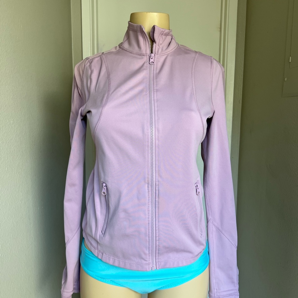 90 Degree By Reflex Light Purple Utility Jacket